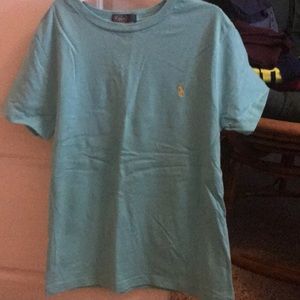 Boys small (8) aqua short sleeve Ralph Lauren tee
